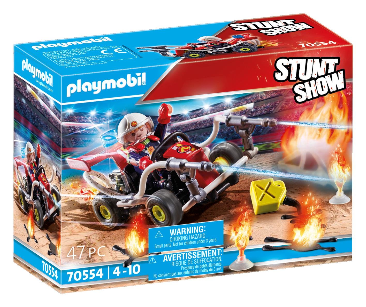 Playmobil Stuntshow Kart Bombero