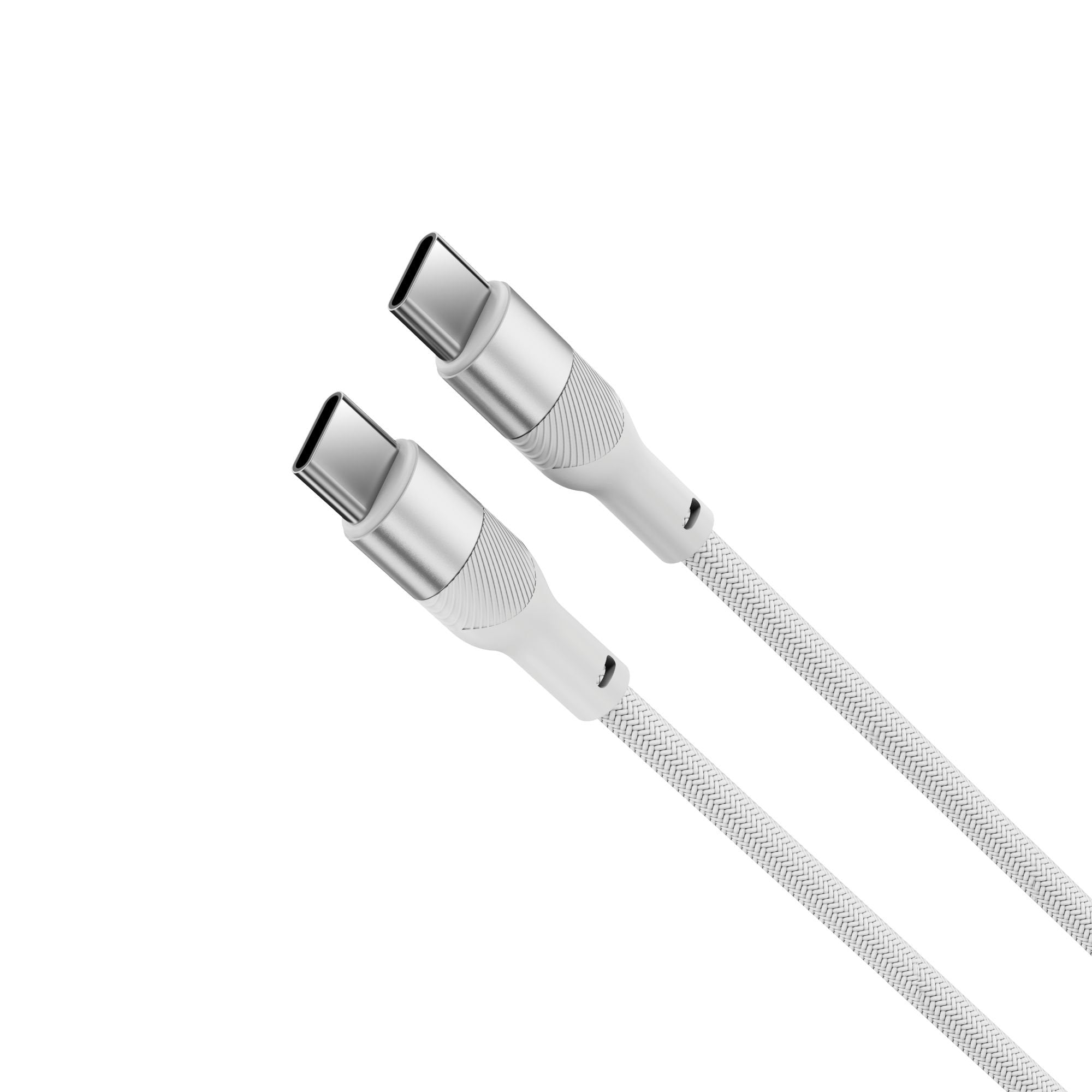 Cable Ultrarrápido Usb Tipo C A Usb Tipo C - 1 M · Blanco