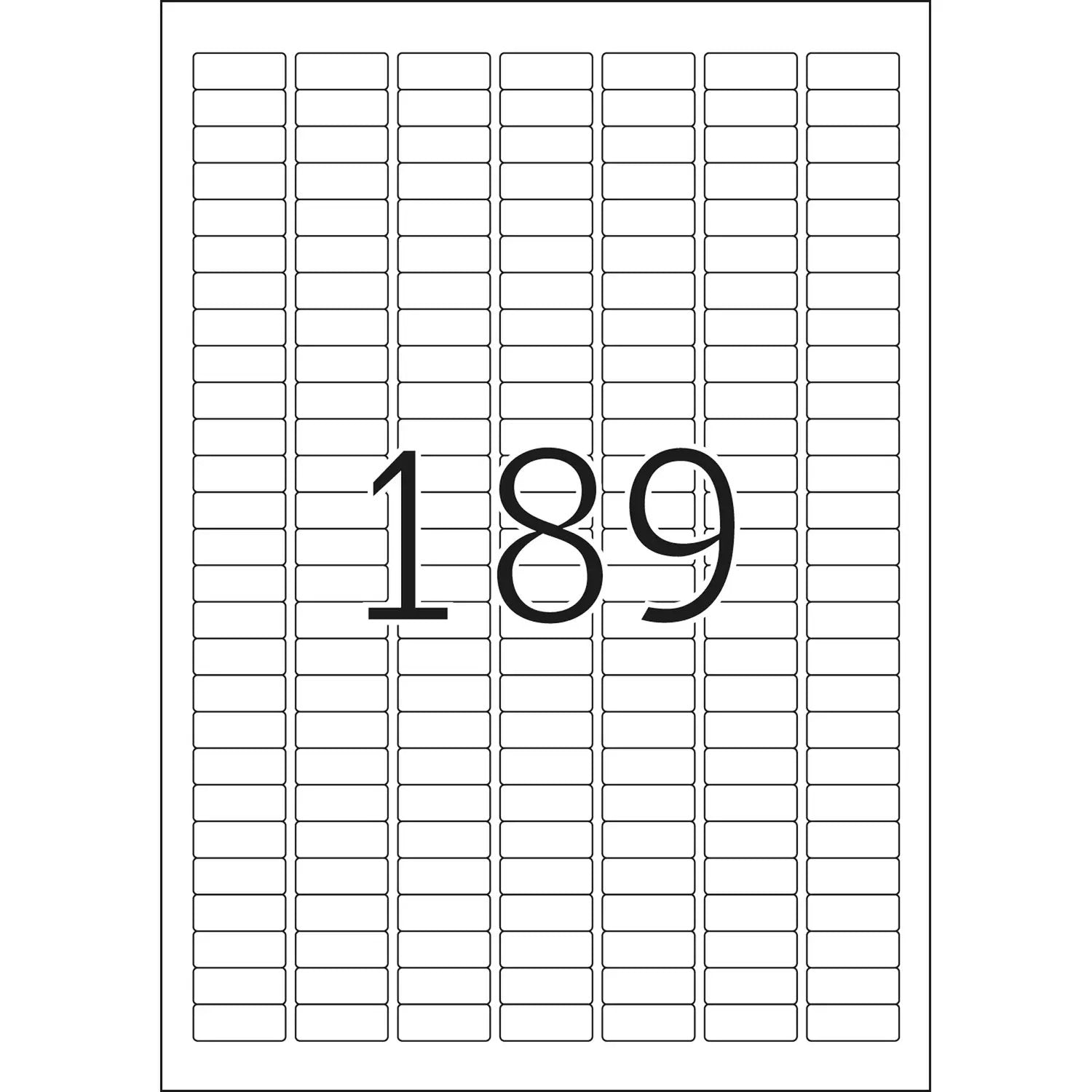 EAN 4008705100014 - HERMA 10001 etiqueta de impresora Blanco Etiqueta para impresora autoadhesiva imagen 2