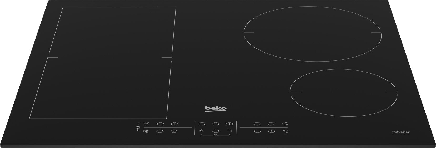 EAN 8690842259777 - Beko HII64200FMT Negro Integrado 60 cm Con placa de inducción 4 zona(s) imagen 3