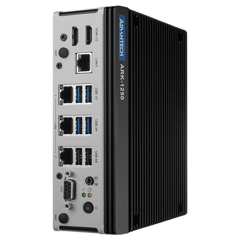 EAN 5715063710982 - Advantech ARK-1250L 1,5 GHz 1,5 kg Negro, Acero inoxidable i5-1145G7E imagen 4