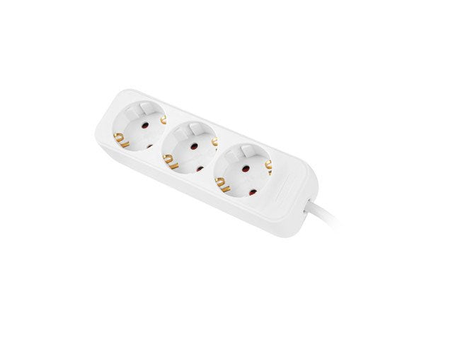 Regleta Lanberg 3 Tomas Schuko Blanca 1.5m