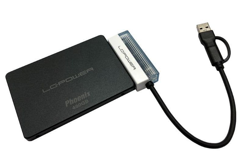 Lc-Power Lc-Ada-Usb-Sata-25 Tarjeta Y Adaptador De Interfaz