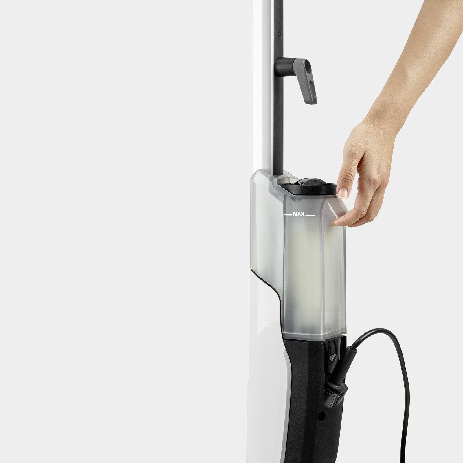 EAN 4054278990279 - Kärcher SC 2 UPRIGHT Fregona a vapor 0,4 L 1600 W Negro, Blanco imagen 3