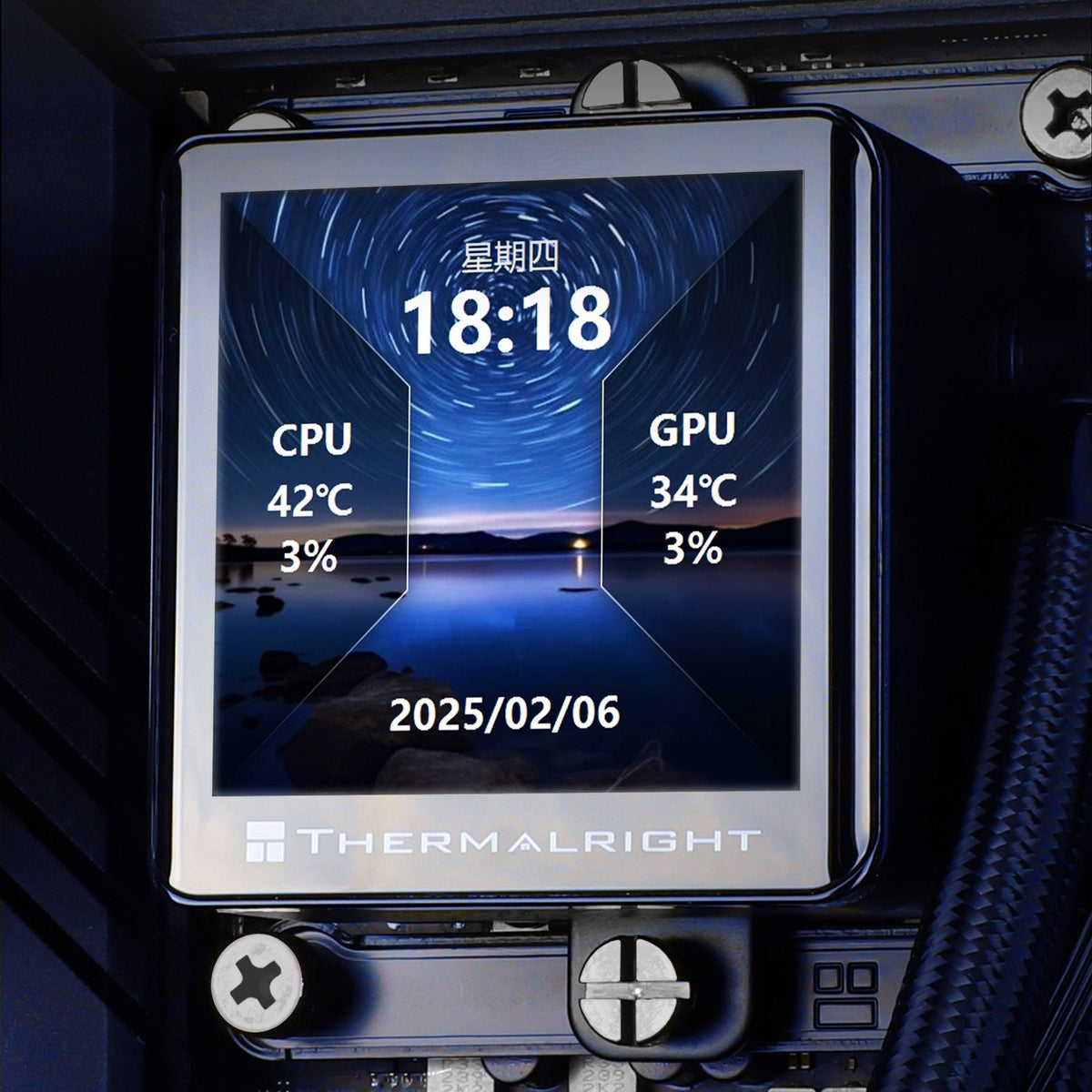 Water Cooler Cpu Aio Thermalright Frozen Vision V2 Argb Pre