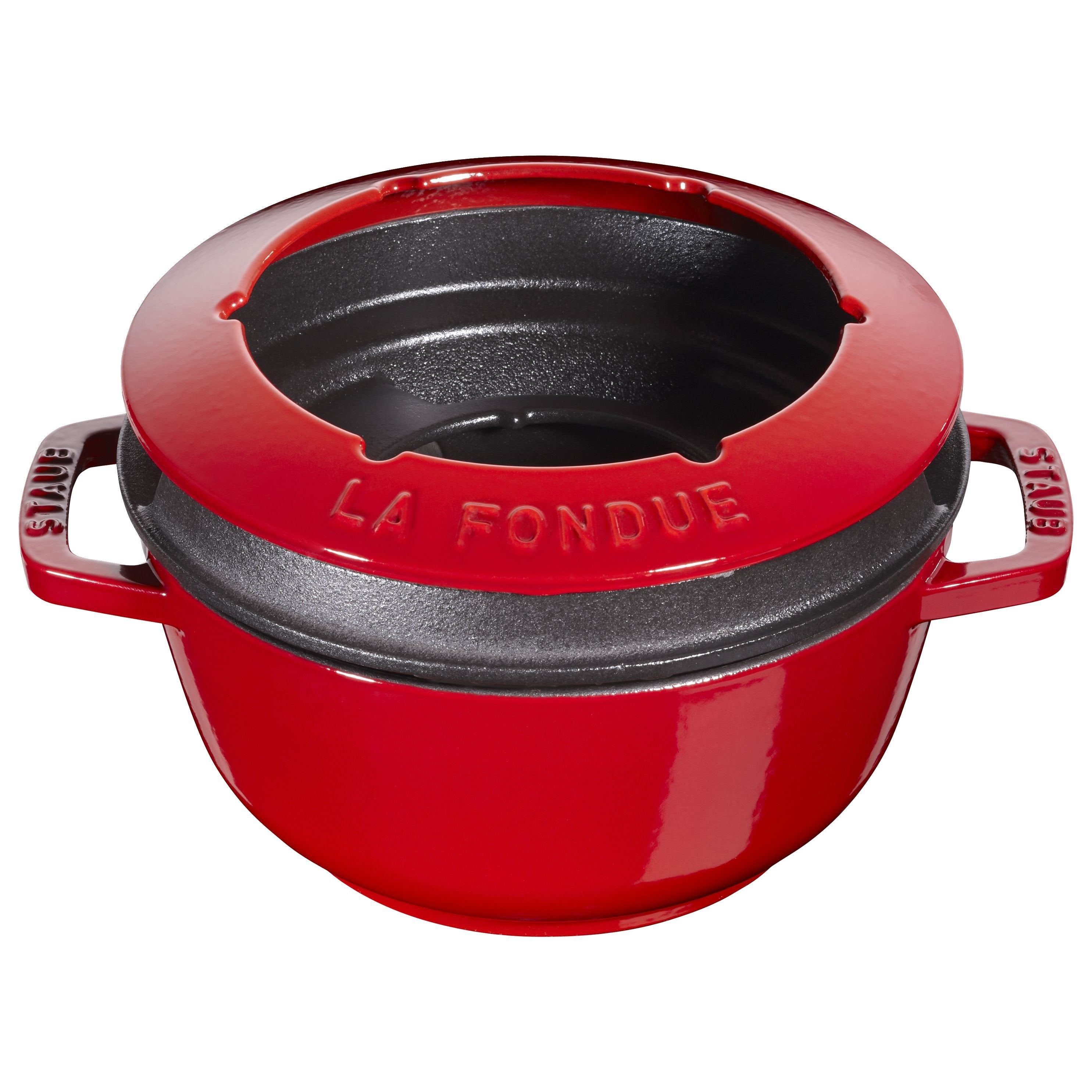 Staub La Fondue 18 Cm Kirschrot, Cast Iron