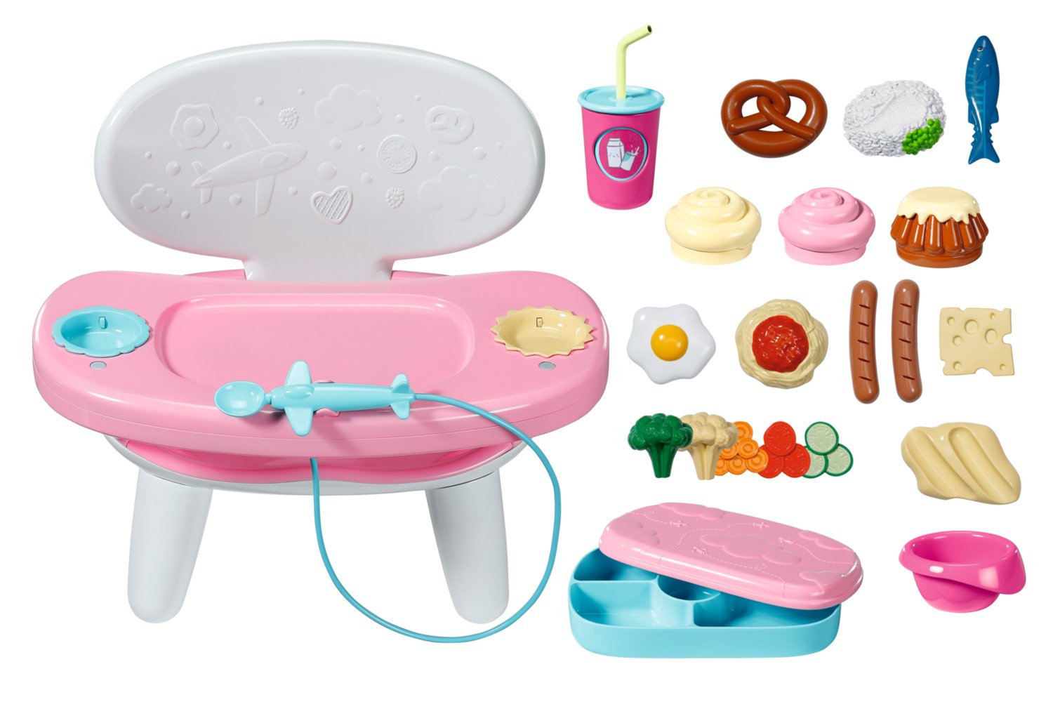 Zapf Creation Baby Born® Mesa De Alimentación, Muebles Para Muñecas 837009