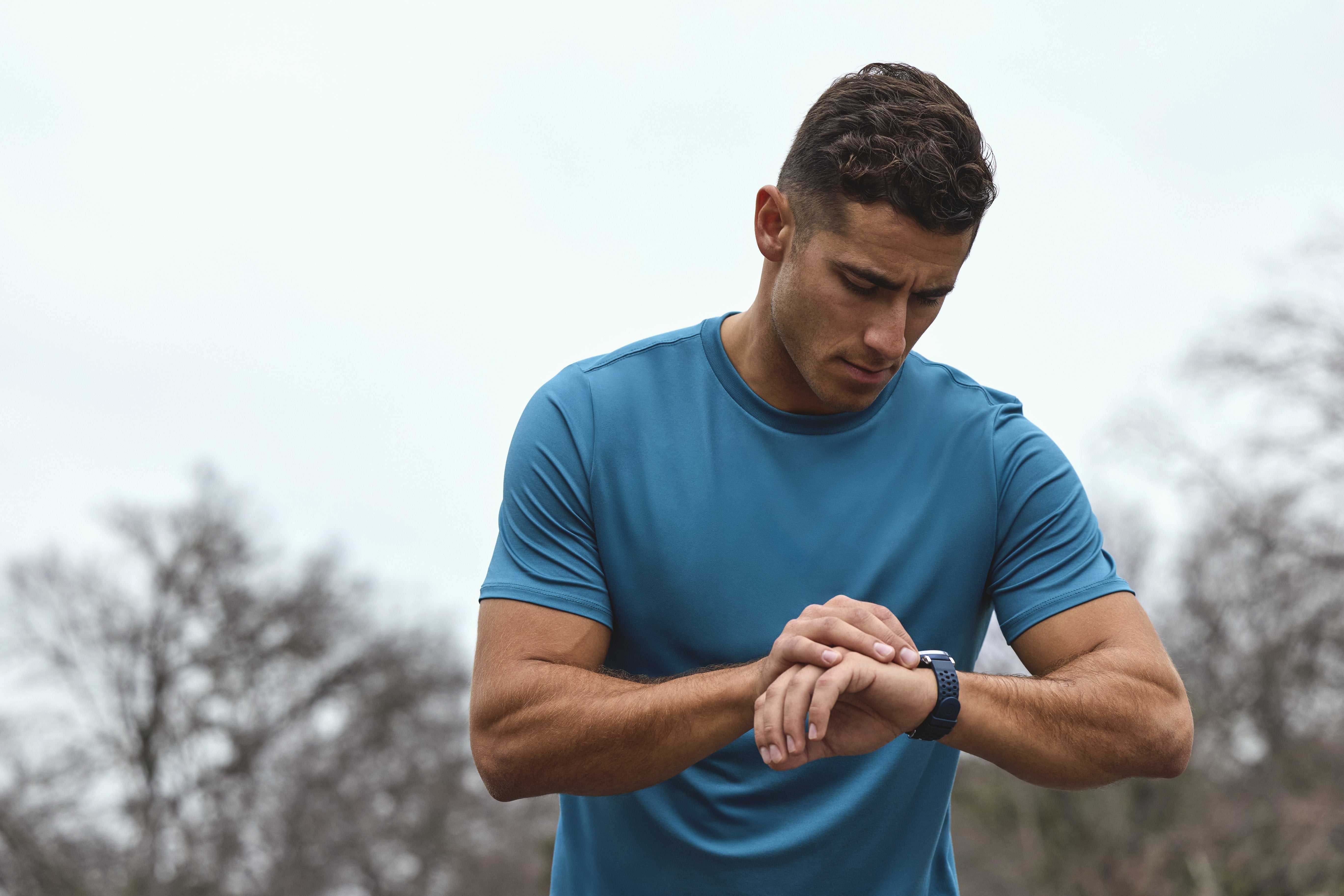 Smartwatch Amazfit Active 3 Premium Dark Azul  Hyrox-Modus