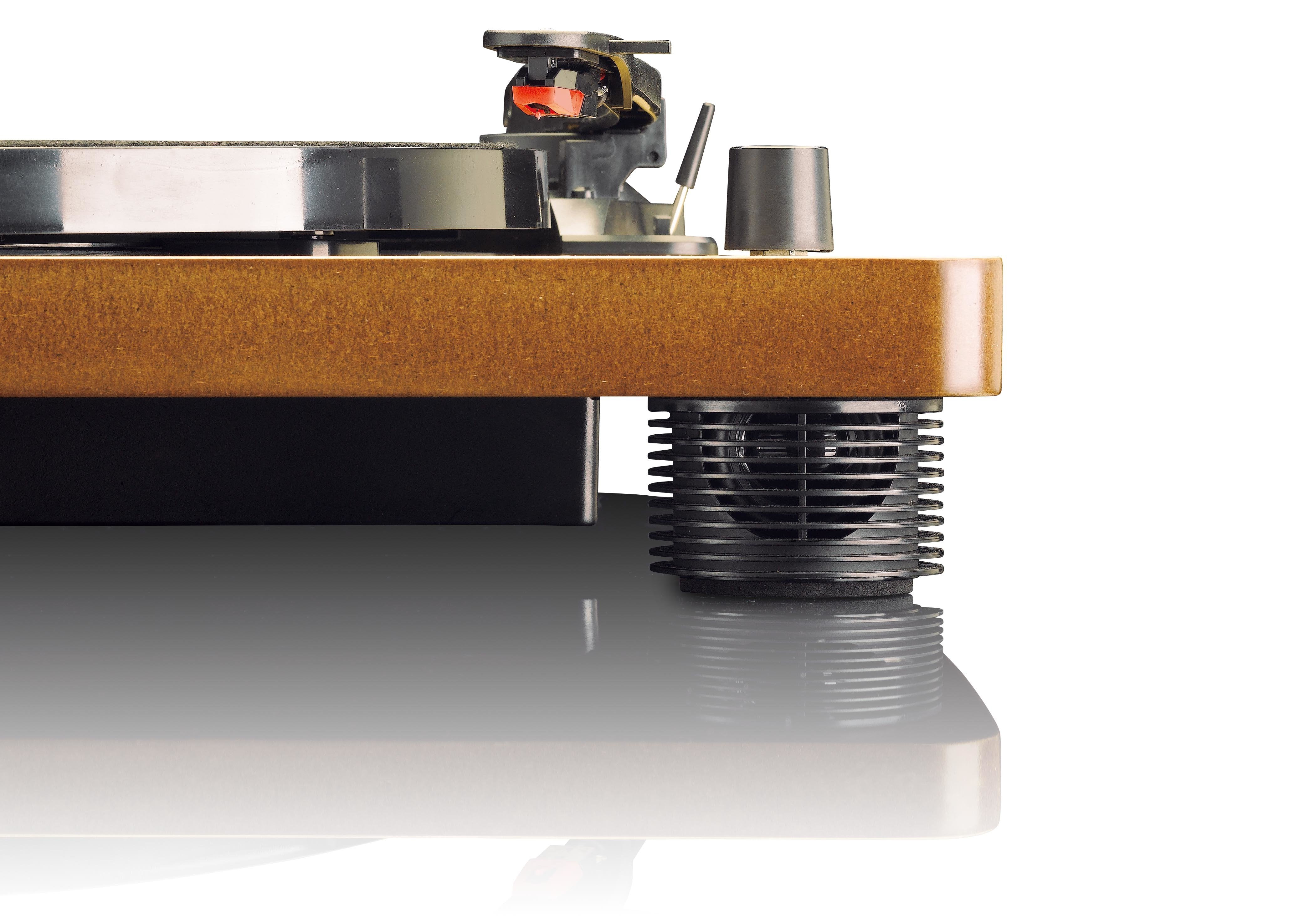 Lenco Ls-50 Tocadiscos De Tracción Por Correa Madera