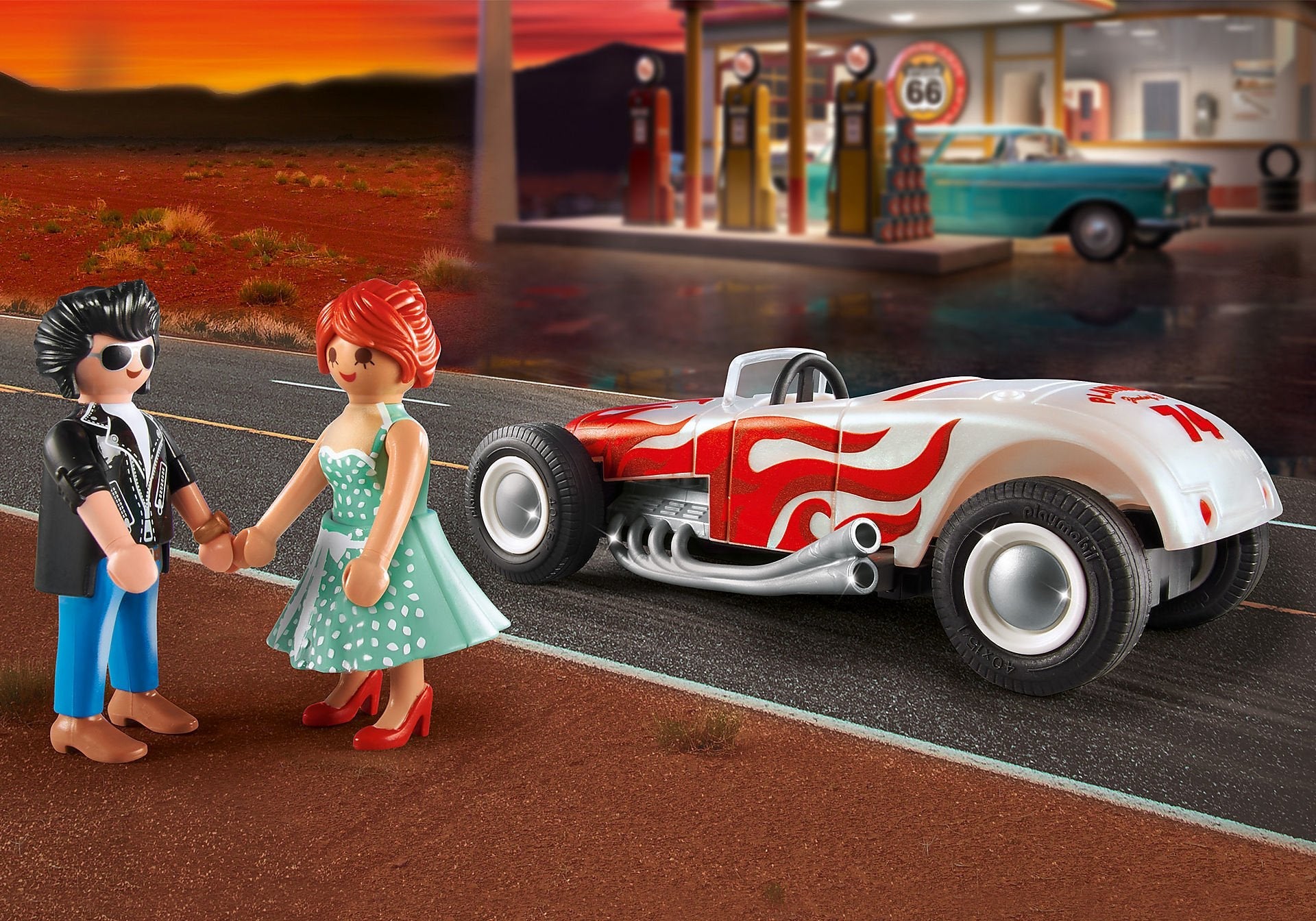 Playmobil 71078 City Life Marter Pack Hot Rod, Konmruktionsspielzeug 71078