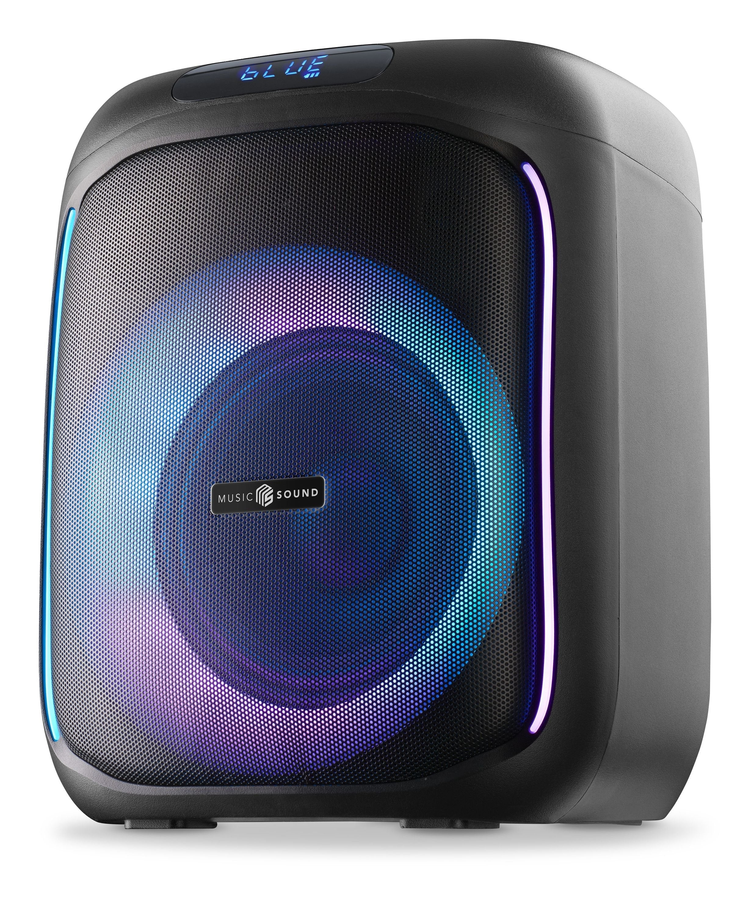 Altavoz  Music Sound 8018080479441 Para Fiestas Negro 40 W