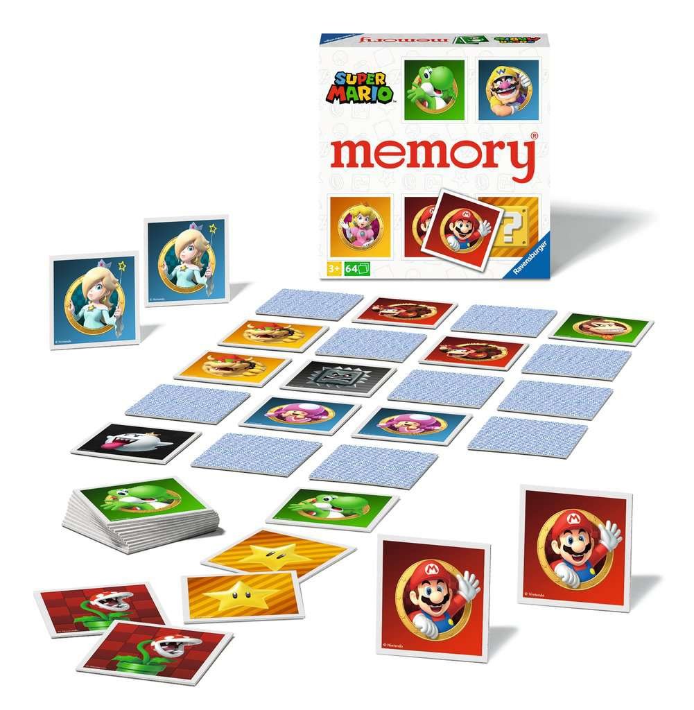 Juego Memory Super Mario Nintendo