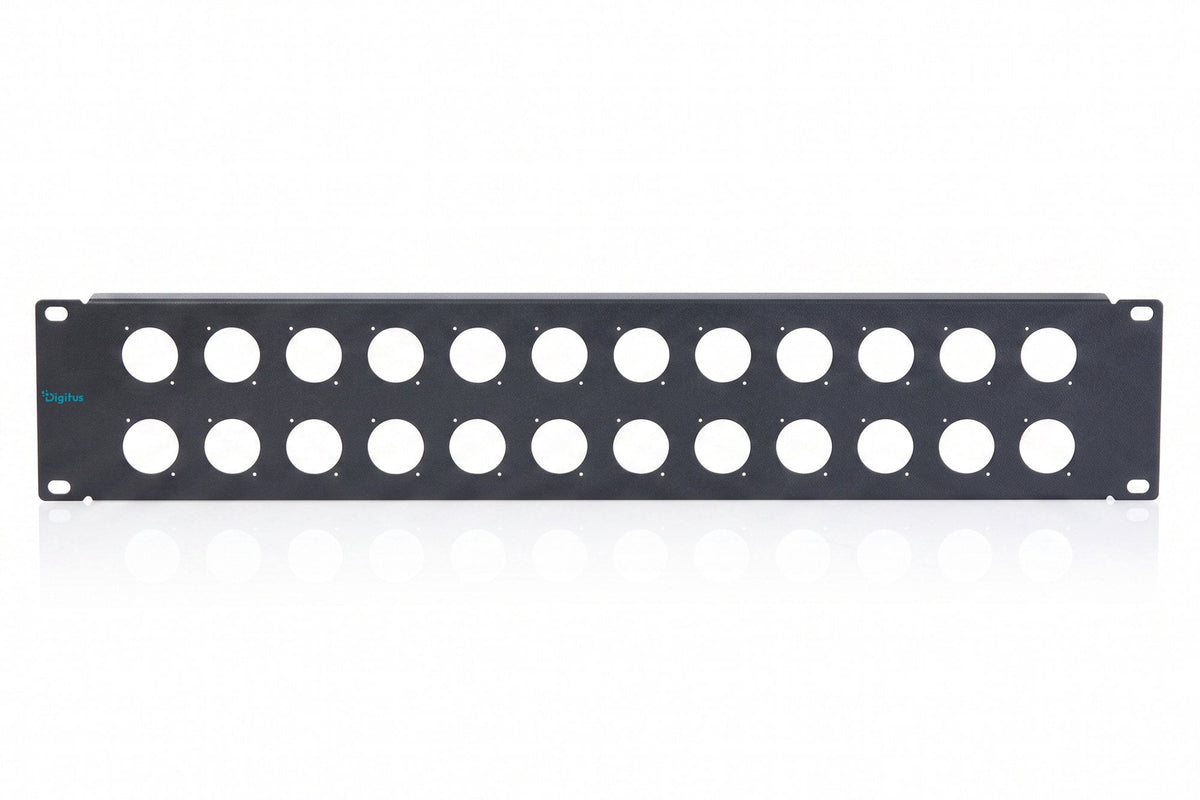 Digitus Rackblende 2he 482,6mm Para 24xd Type Module