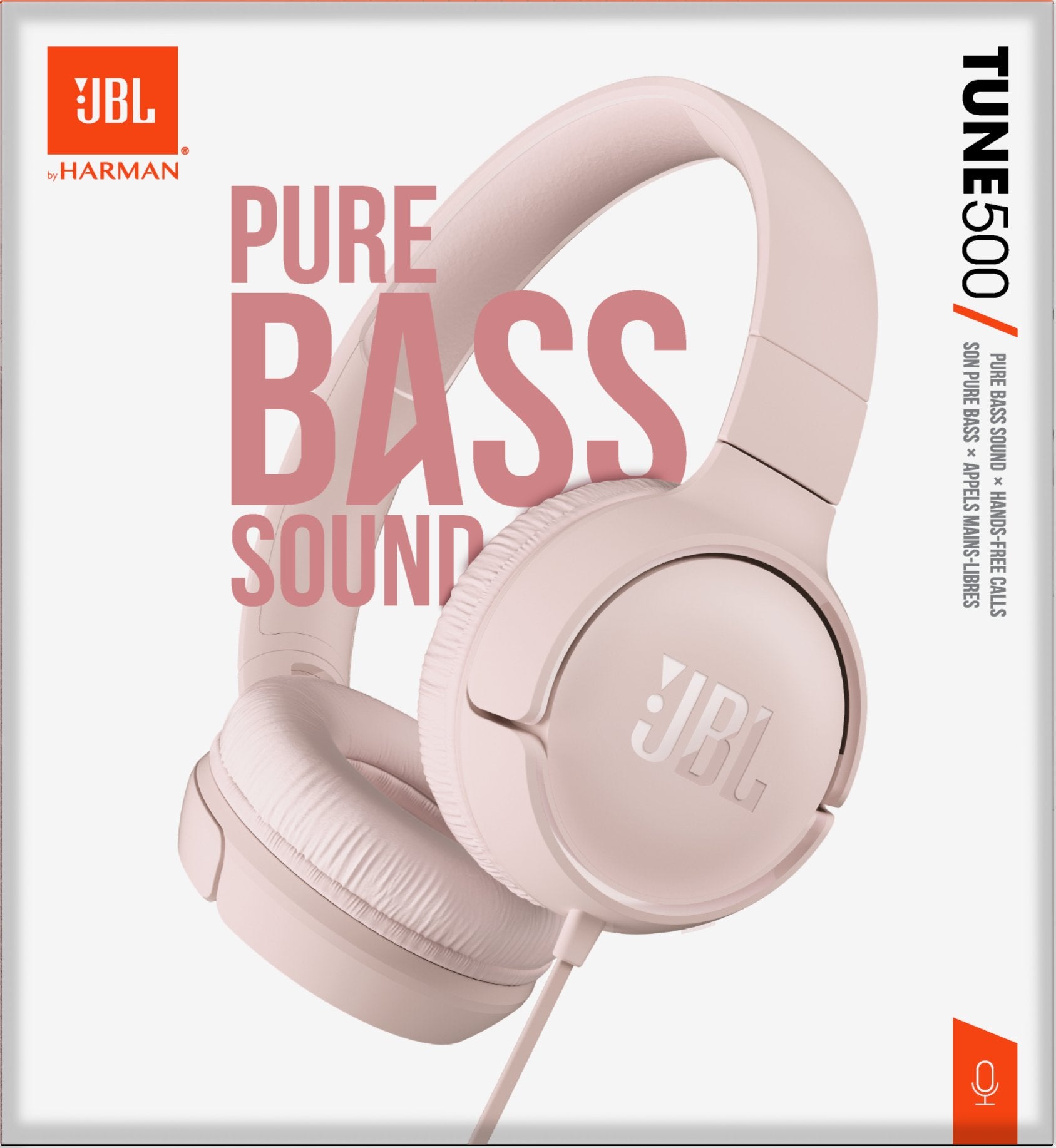 EAN 6925281945144 - JBL Tune 500 Auriculares Alámbrico Diadema Llamadas/Música Rosa imagen 6