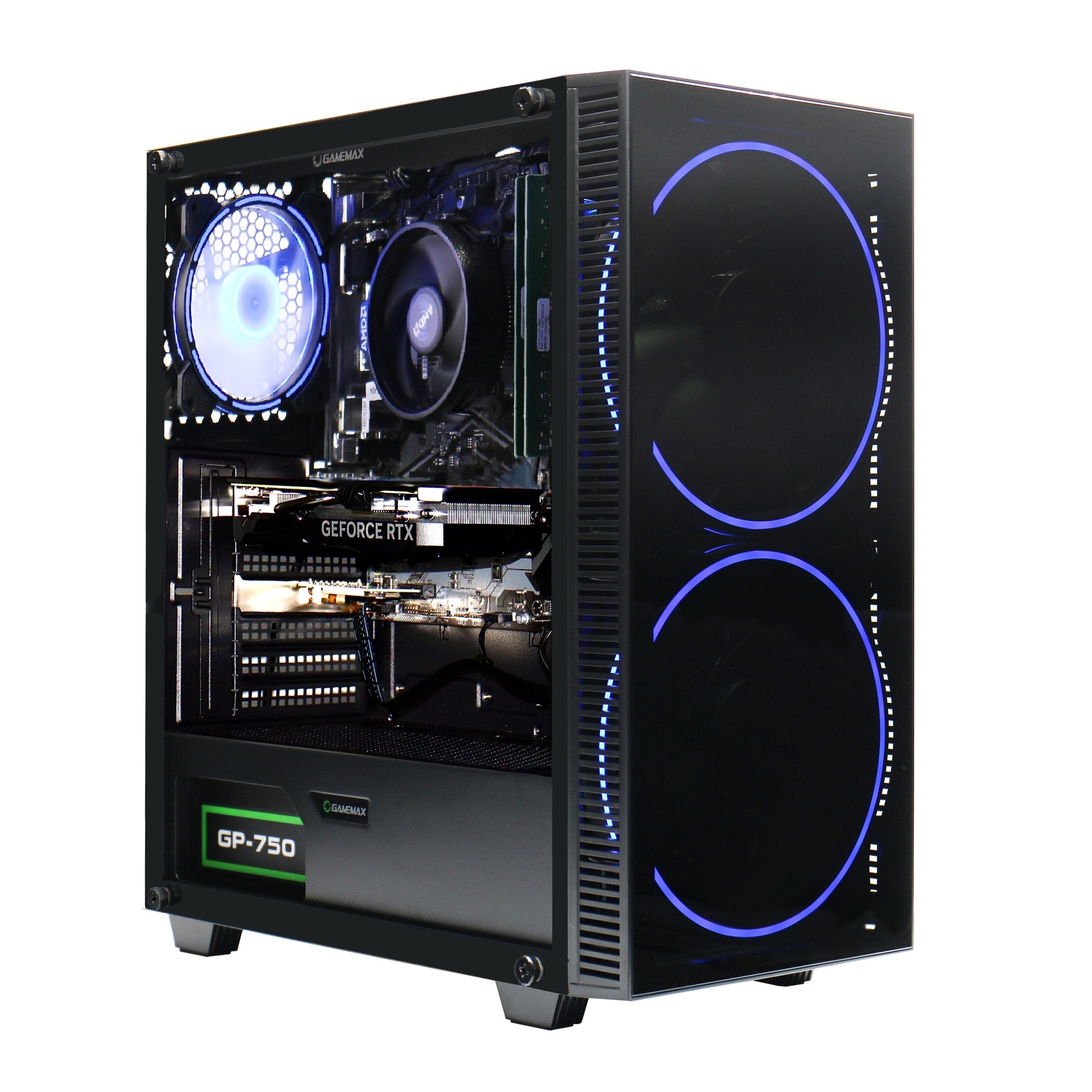 Pc  Gaming Hyrican Gamemax Negro Hole 7811 I5-14400f 16gb 1tbssd Rtx5060ti W11 Home