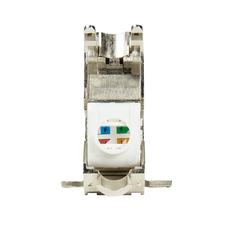Logilink Empalme De Cable Stp Cat.6a 10ge, Protegido, Metal