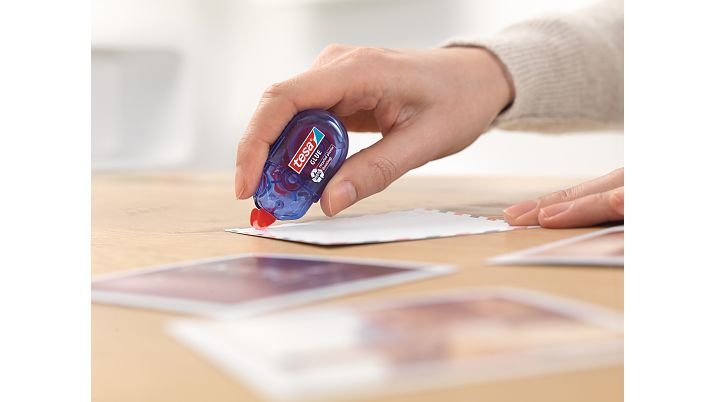 Tesa Mini Rodillo Adhesivo 6m 5mm Permanente Ecologo 2pcs.