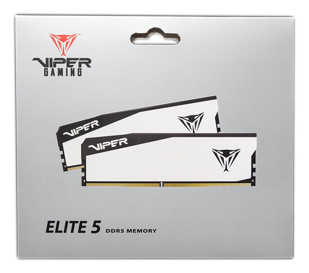 Memoria Patriot Viper Elite 5 Ddr5 32gb 2x16gb 6000mt S Blanco