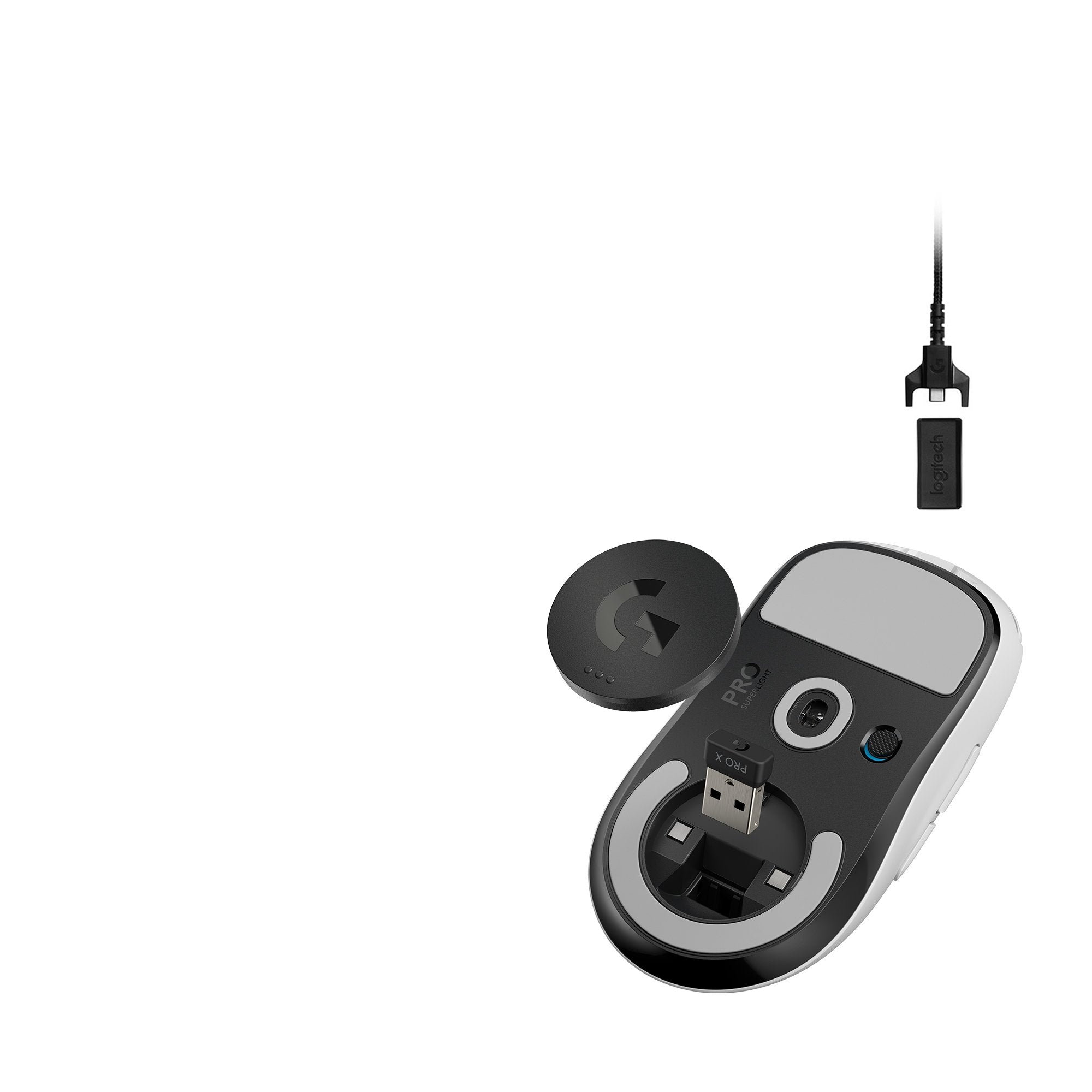Logitech G Pro X Superlight Ratón Mano Derecha Rf Inalámbrico 25600 Dpi
