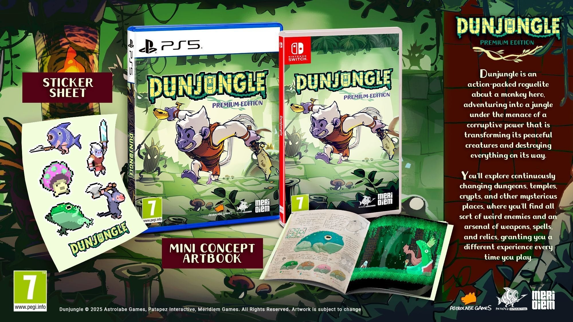 EAN 8436622260430 - Meridiem Games Dunjungle - Premium Edition imagen 3