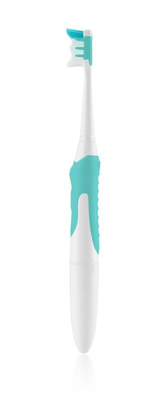Cepillo Dental Eta Eta070990010   Sonetico, Funcionamiento A Batería Larga, 2 Modos, 2 Cabezales, 1 Batería Aaa, Blanco