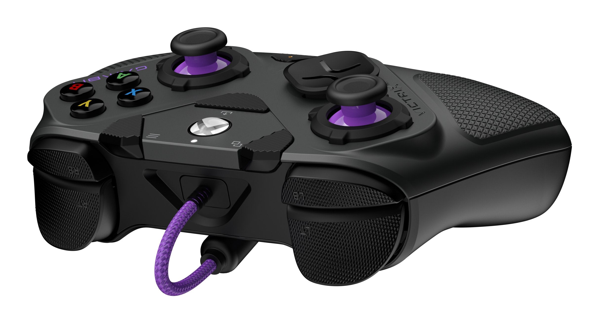 EAN 0708056072711 - PDP 049-006-GY mando y volante Negro, Gris, Violeta USB Gamepad Analógico/Digital PC, Xbox One, Xbox Seri imagen 7