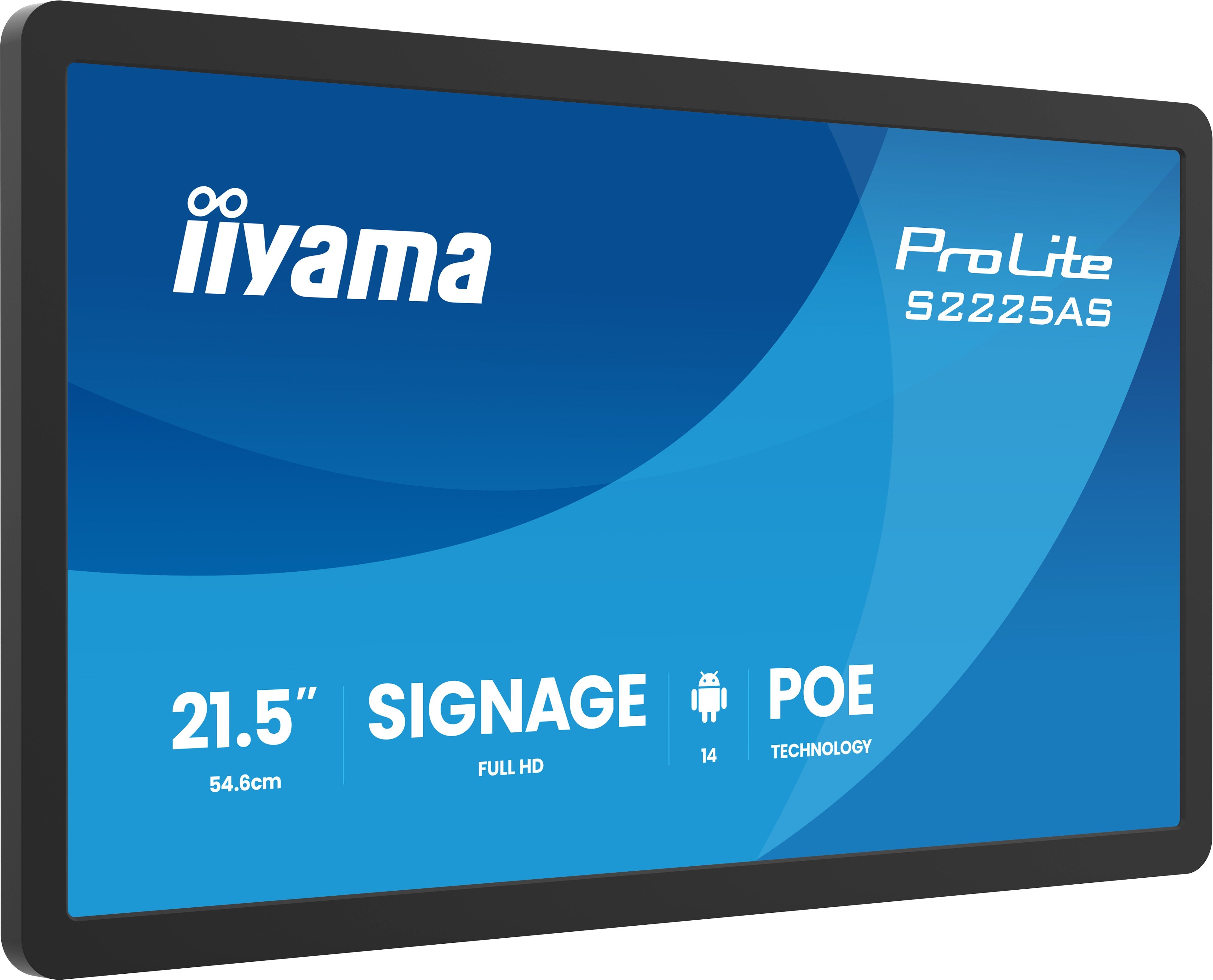 Iiyama 54,6m 21,5" S2225as-B1p 16:9 Usb-C Ips