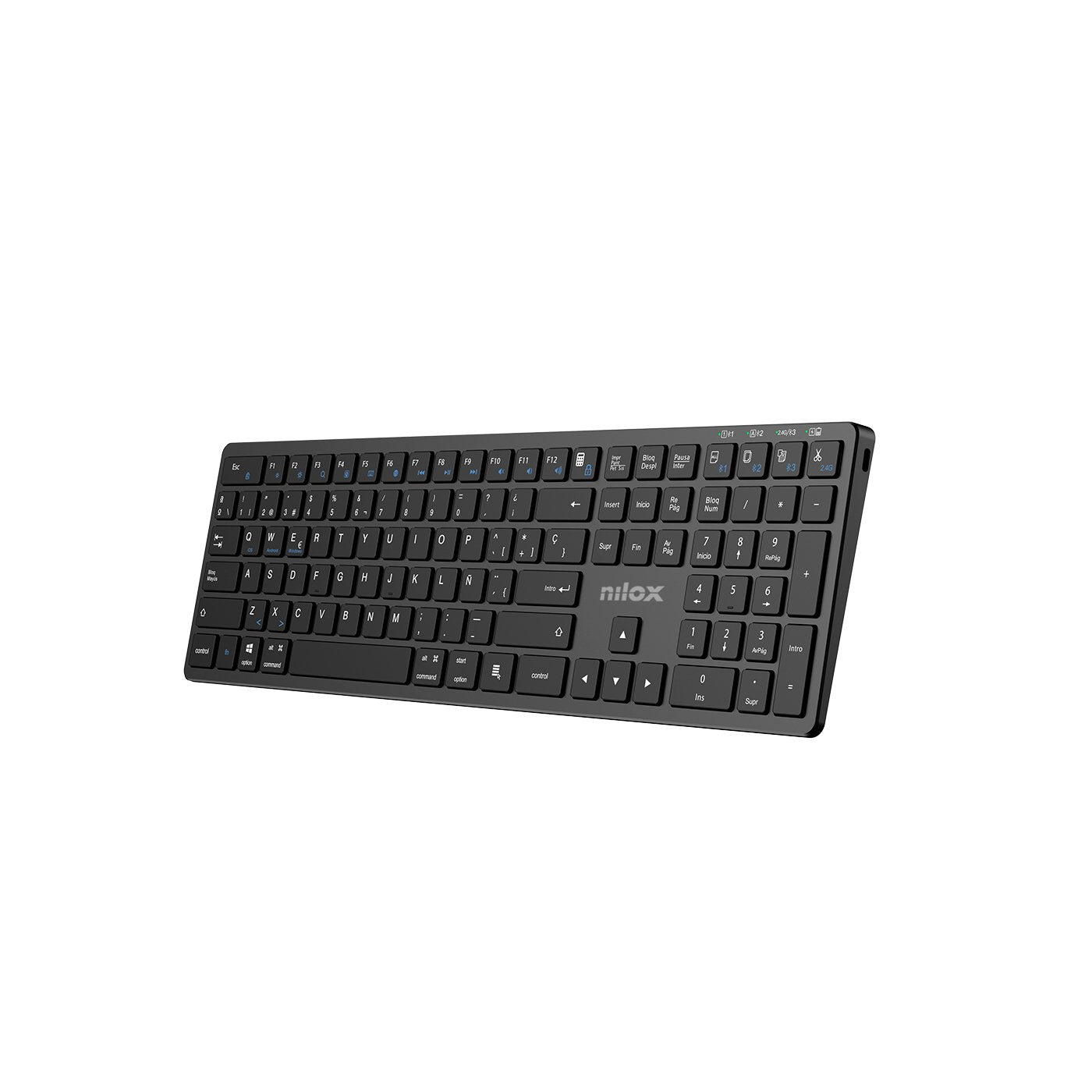 Teclado Professional Wireless Black