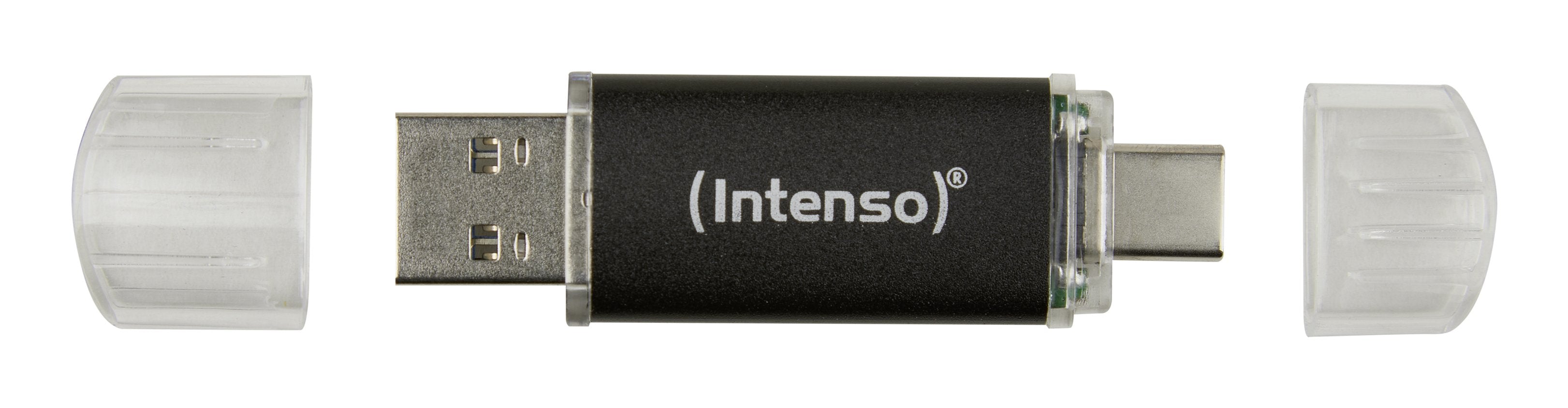 EAN 4034303031269 - Intenso Twist Line unidad flash USB 64 GB USB Type-A / USB Type-C 3.2 Gen 1 (3.1 Gen 1) Antracita imagen 2