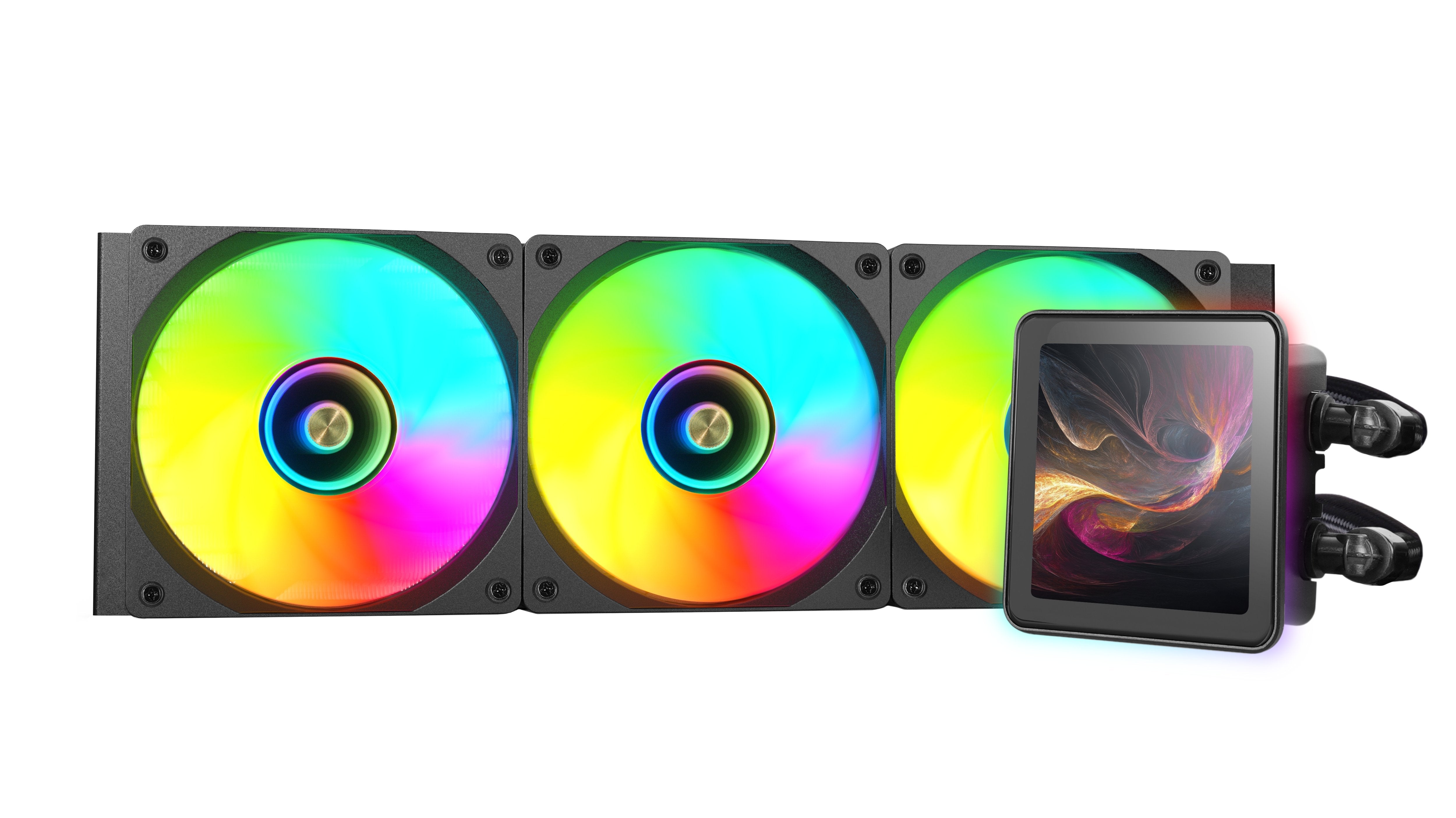 Refrigeración Líquida Cpu  Mars Gaming Ml-Visionpro360  Todo En Uno 12 Cm Negro 1 Pieza(S)
