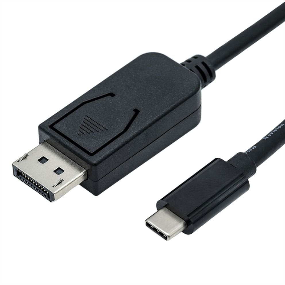 Roline Usb Typ C - Displayport Adaptercable, V1.2, St St, 1 M