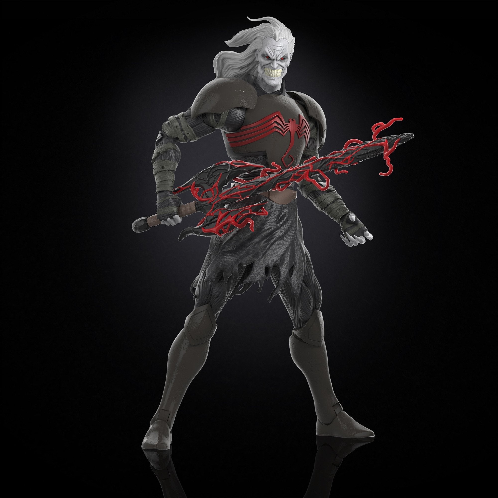 Set 2 Figuras Mavel Knull Y Venom King In Black Marvel Legends 15cm