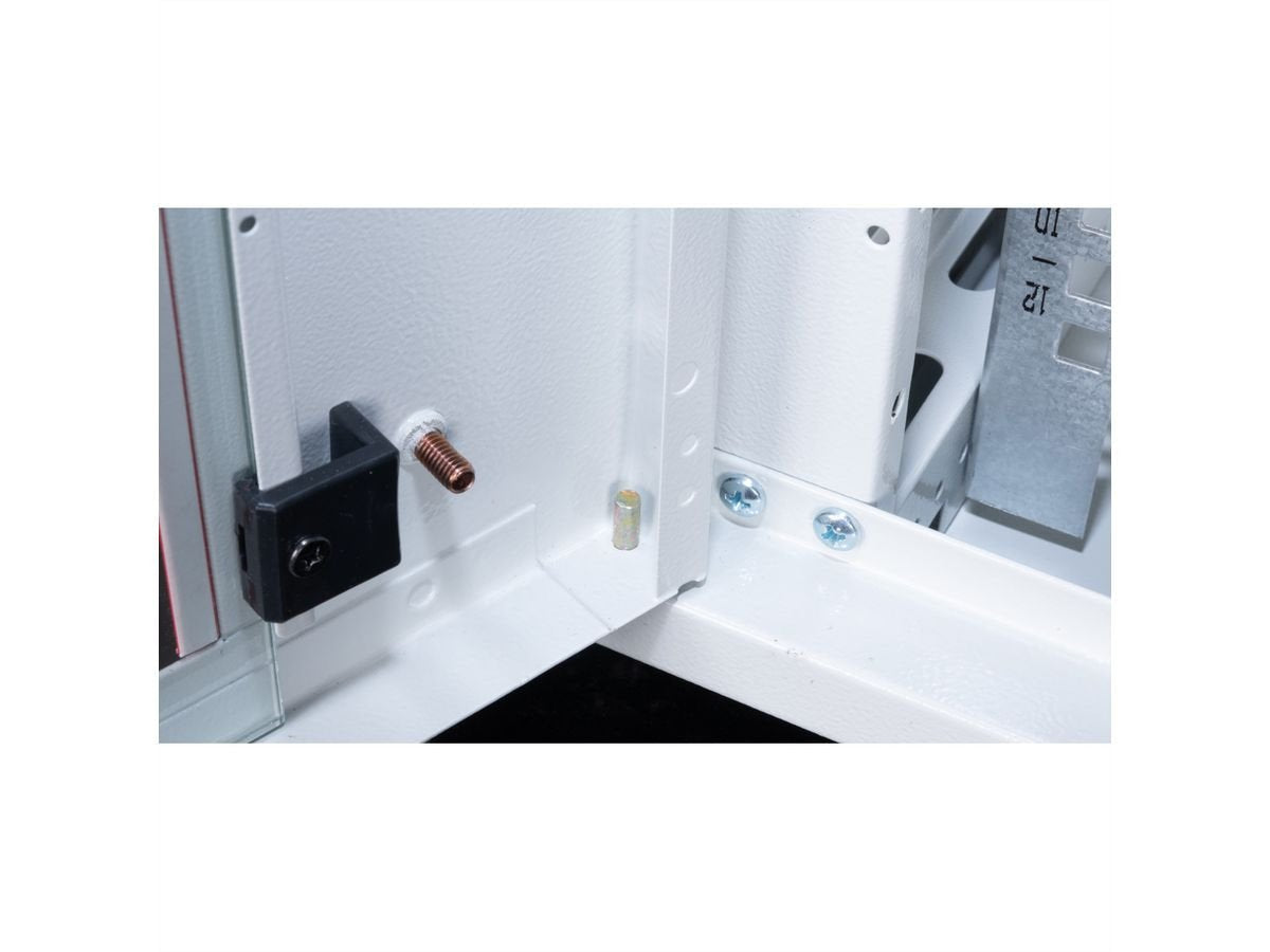 Roline 19-Zoll Wandgehuse Basic Plus 12he, 600x450 Bxt Grau