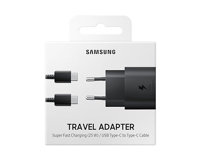 EAN 5715328111080 - Samsung EP-TA800NBEG adaptador e inversor de corriente Interior / exterior 25 W Negro imagen 5
