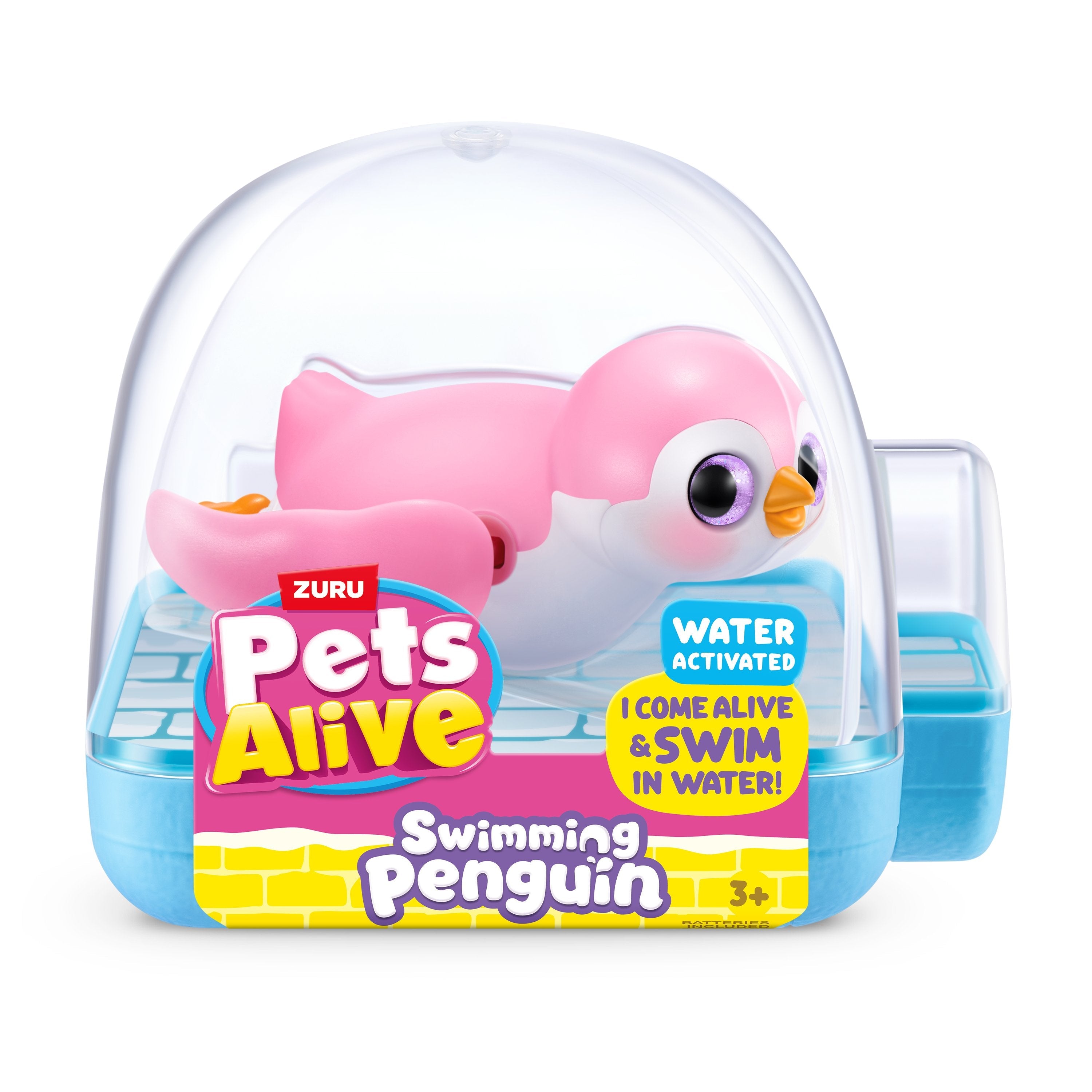 Zuru Pets Alive - Swimming Penguin (Sortierter Artikel, Eine Figur) 9573uq1