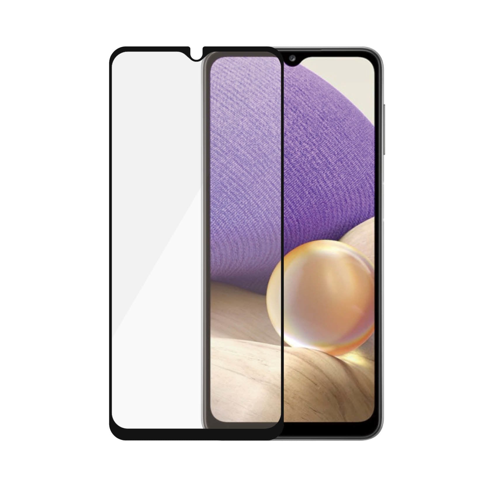 Protector De Pantalla Panzerglass Samsung, Galaxy A13/M23 5g/M33 5g, Vidrio, Negro,