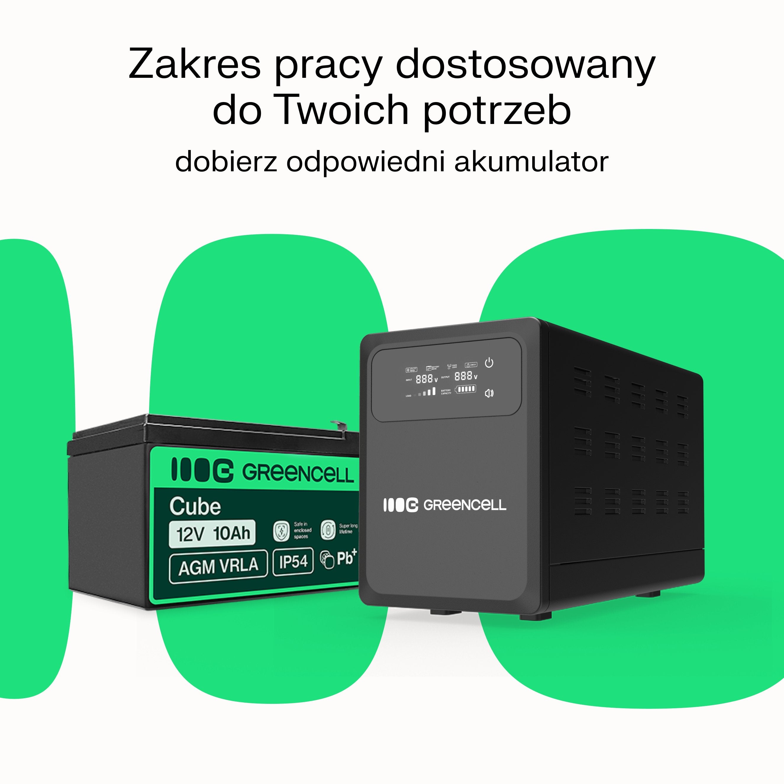 EAN 5904326376618 - Green Cell UPSLPPC800 sistema de alimentación ininterrumpida (UPS) imagen 2