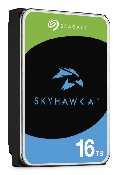 Seagate Skyhawk Ai St16000ve004 Disco Duro 16 Tb Interno 3.5" Sata 6gb/S Búfer: 512 Mb Con Recuperación De Datos Seagate Rescue De 3 Años