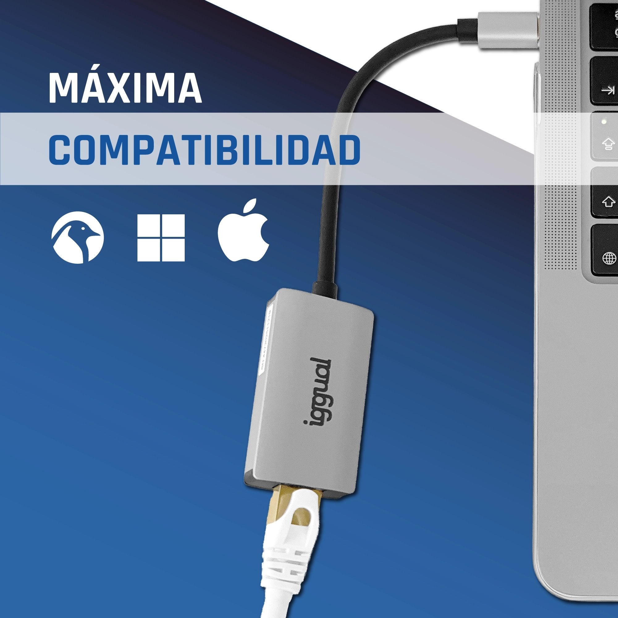 EAN 8435364317693 - iggual IGG317693 adaptador y tarjeta de red Ethernet 1000 Mbit/s imagen 6