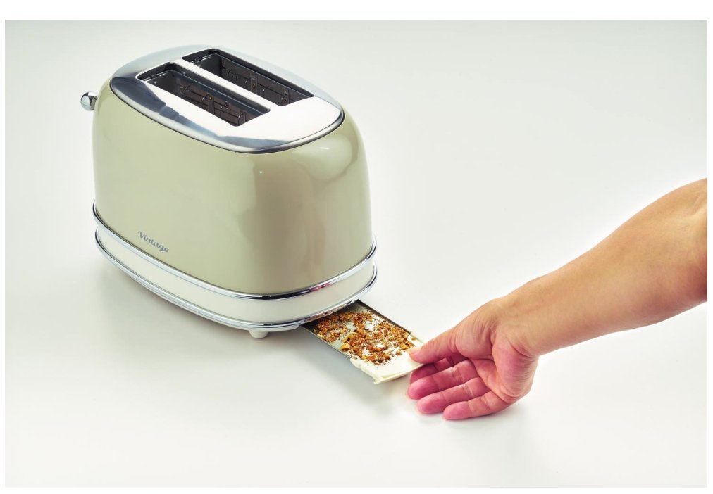 Tostador Ariete Vintage 155 13 810w Beige