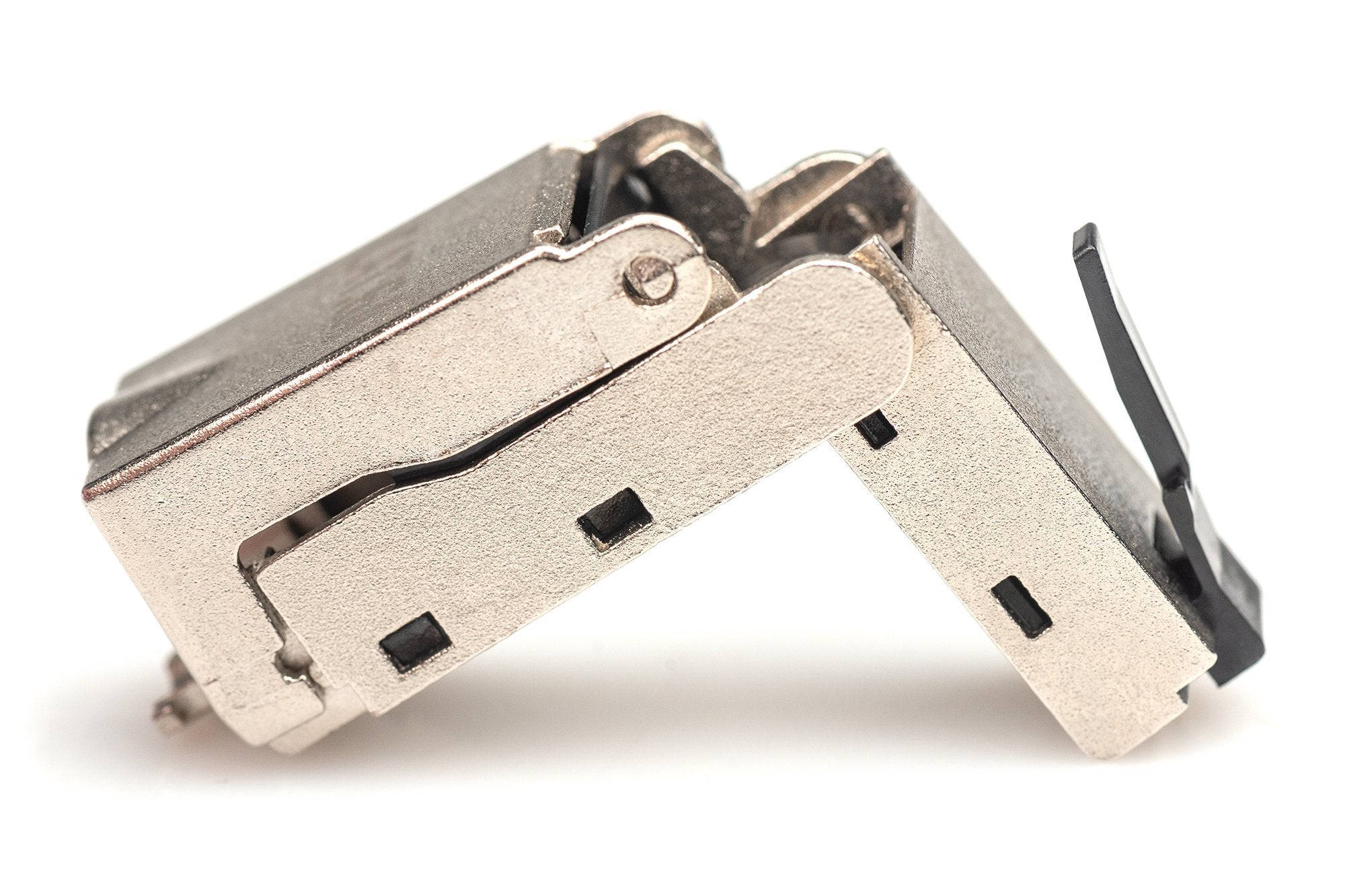 Conector De Campo Rj45 Cat.6a, Stp, Articulado Flexible Tapa Guardapolvo, Manguito De Protección Metalico Digitus