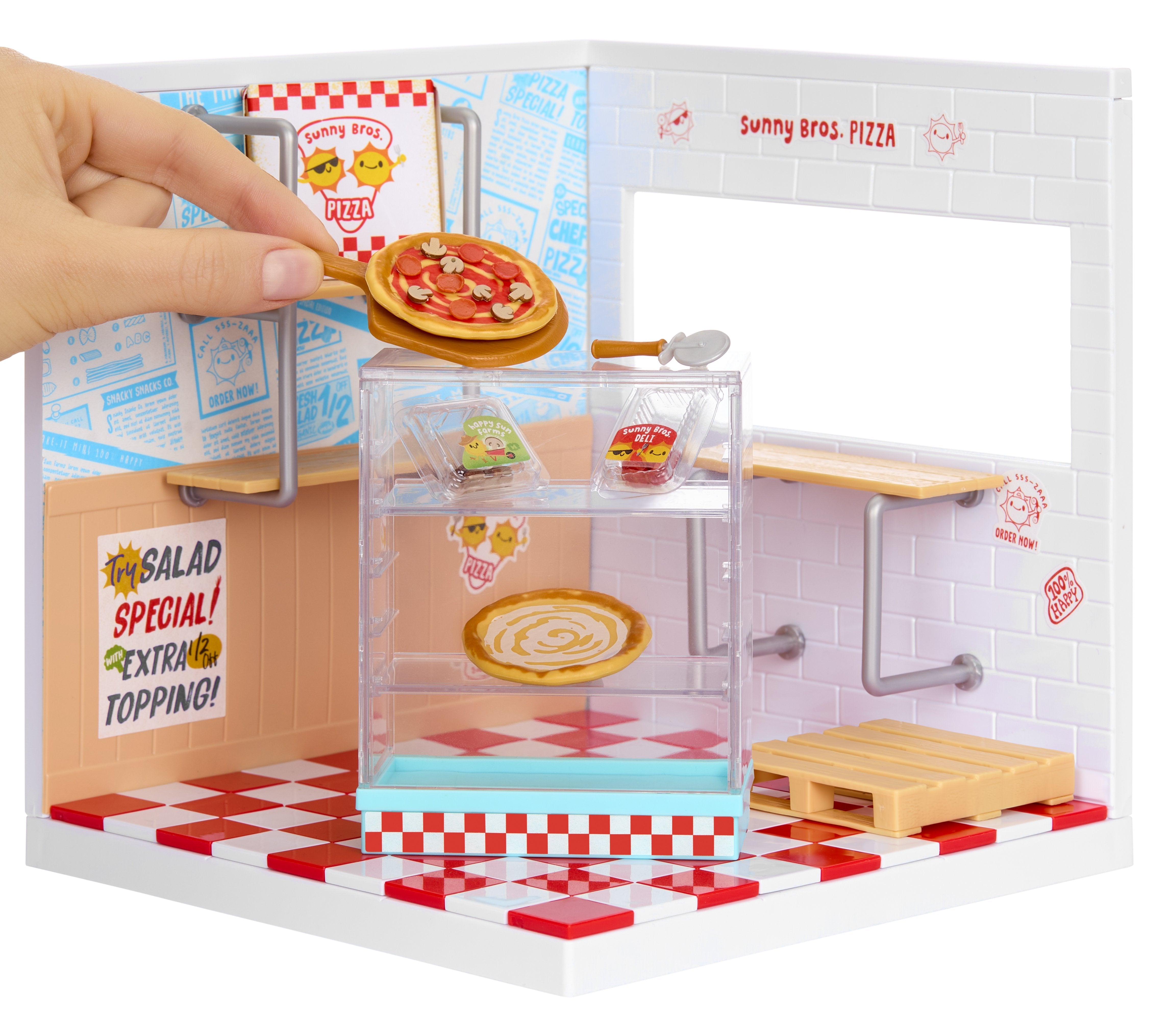 EAN 35051566069 - Miniverse Spaces Starter Pack- Pizza imagen 6