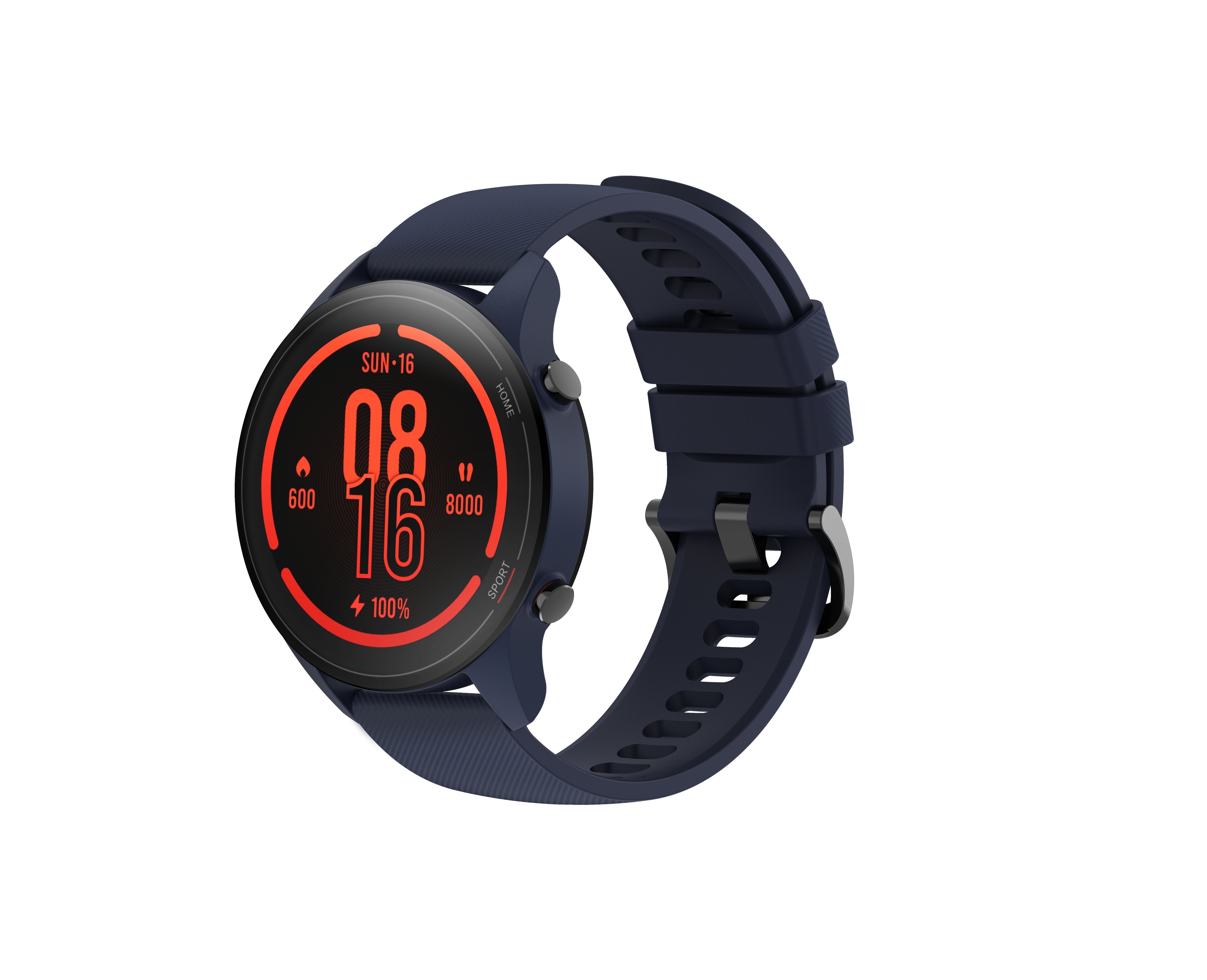 Smartwatch Xiaomi Mi Watch Notificaciones Frecuencia Cardíaca Gps Azul