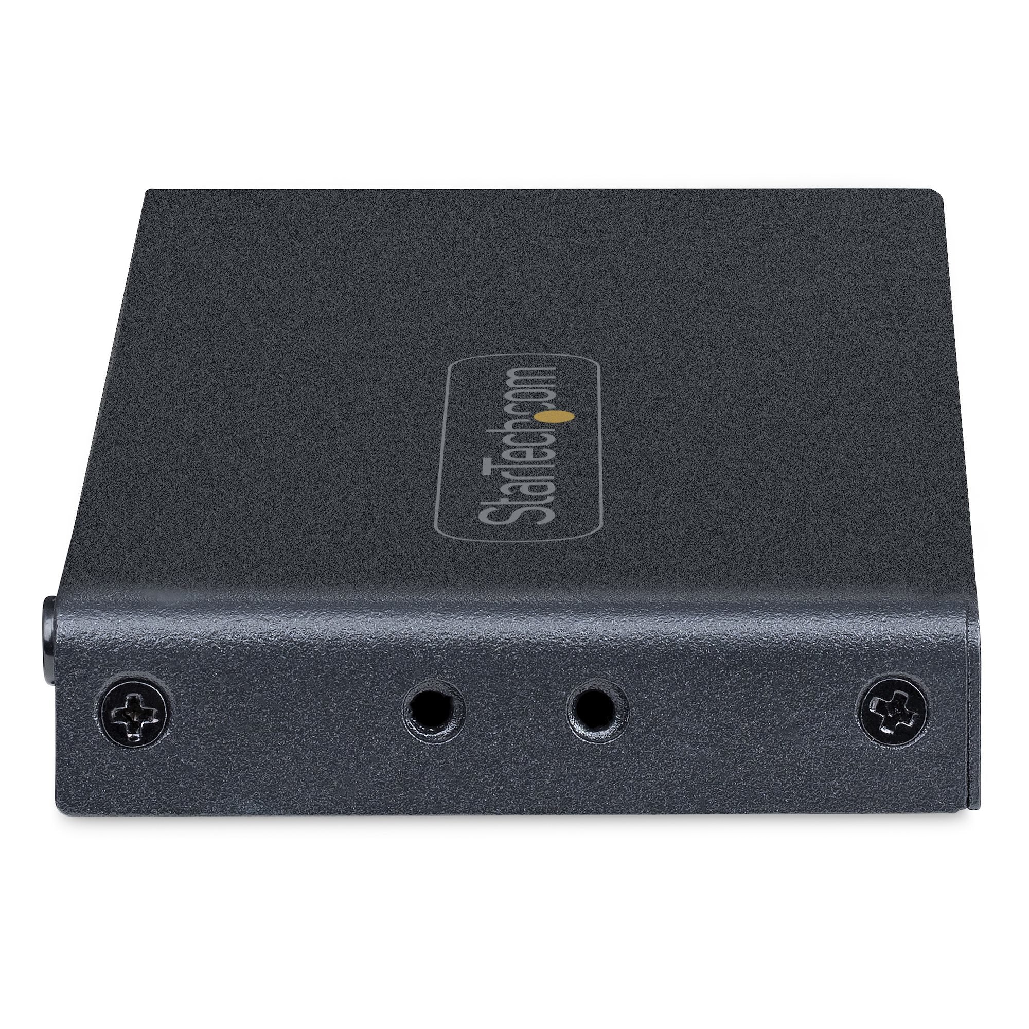 Startech.Com Switch Hdmi De 4 Puertos De 8k A 60hz - Switch Selector Hdmi 2.1 De 4k A 120hz Hdr10+ Uhd - 4 Puertos De Entrada Y 1 De Salida - Automático Y Manual