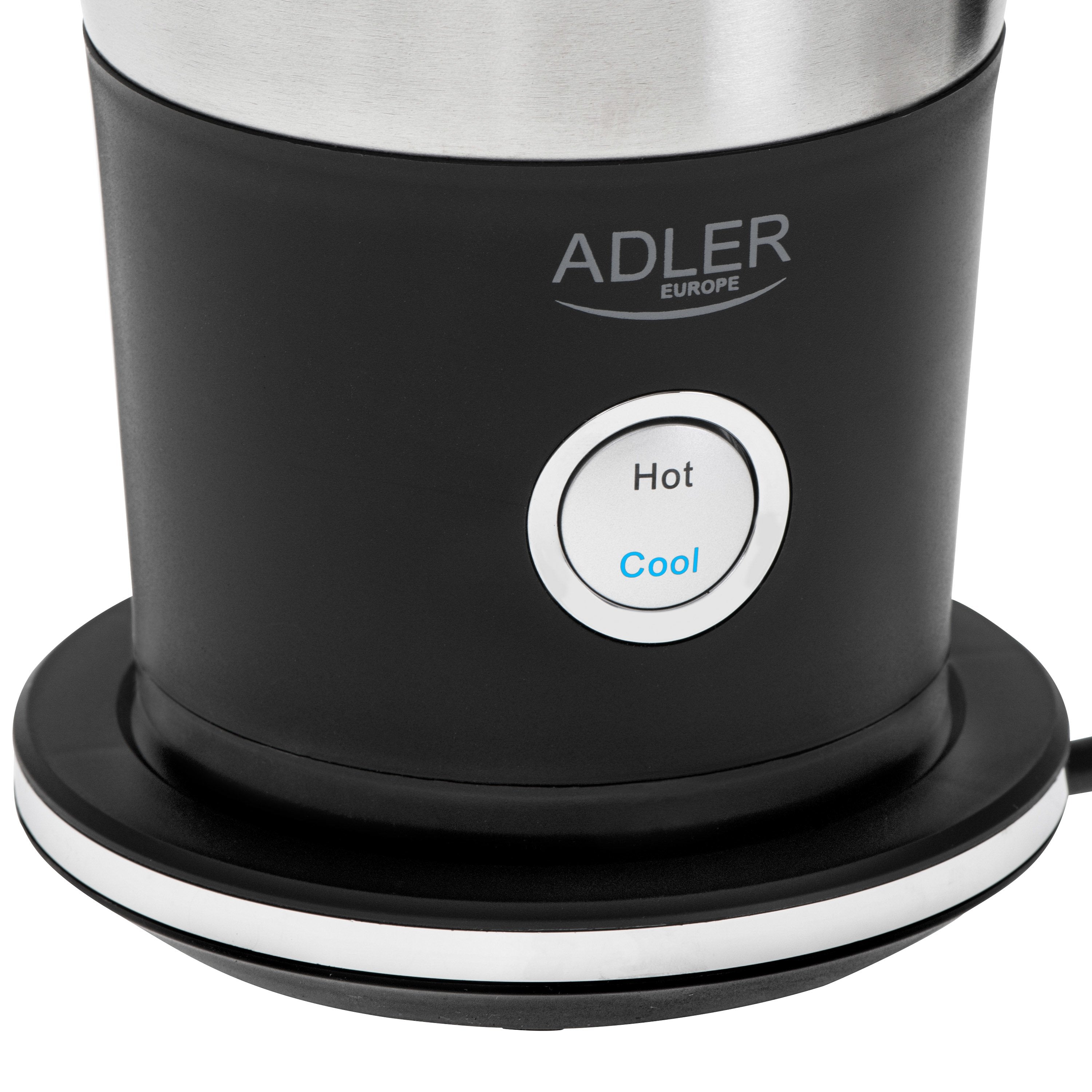 Espumador  Adler Ad 4497  O Calentador De Leche Automático Negro