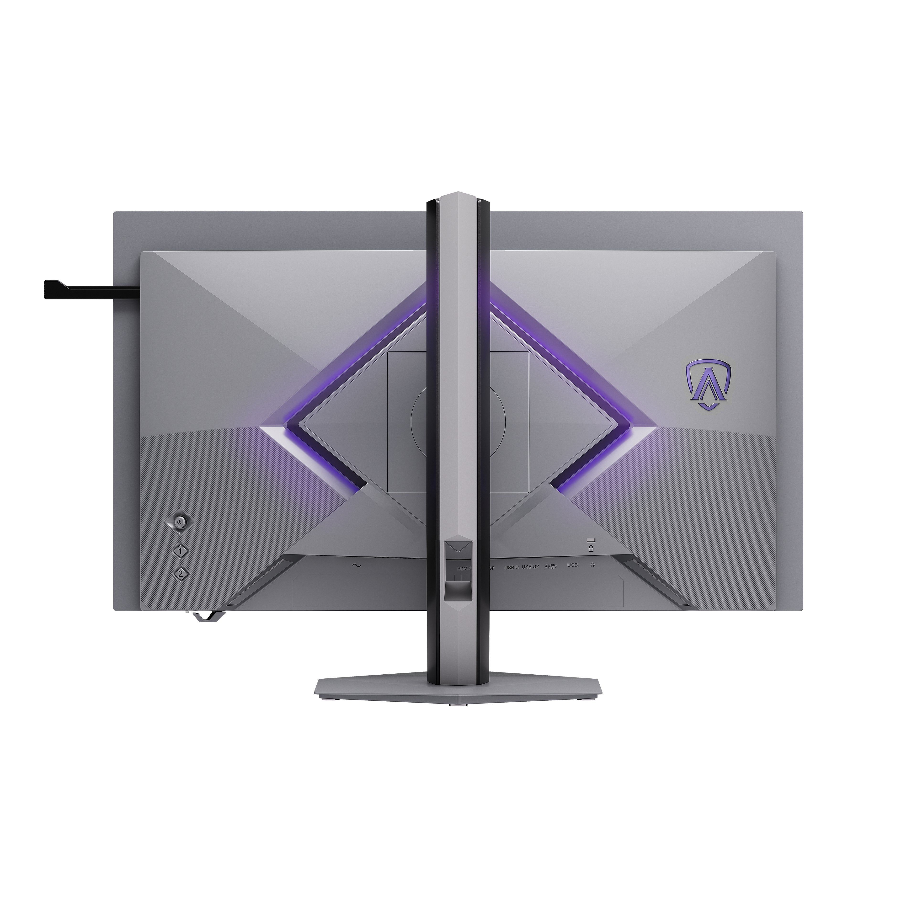 Monitor  Aoc Agon Pro Agp277qkdc Oled 27" (26.5" Visible) 2560 X 1440 Qhd @ 540 Hz Tandem Oled 1500000:1 Displayhdr 500 True Black 0.03 Ms 2xhdmi Displayport Usb-C Altavoces Gris Oscuro