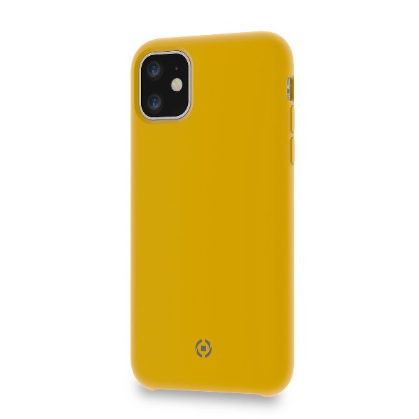 Case Celly For Iphone 11 Cover Leaf Yellow Leaf1001yl