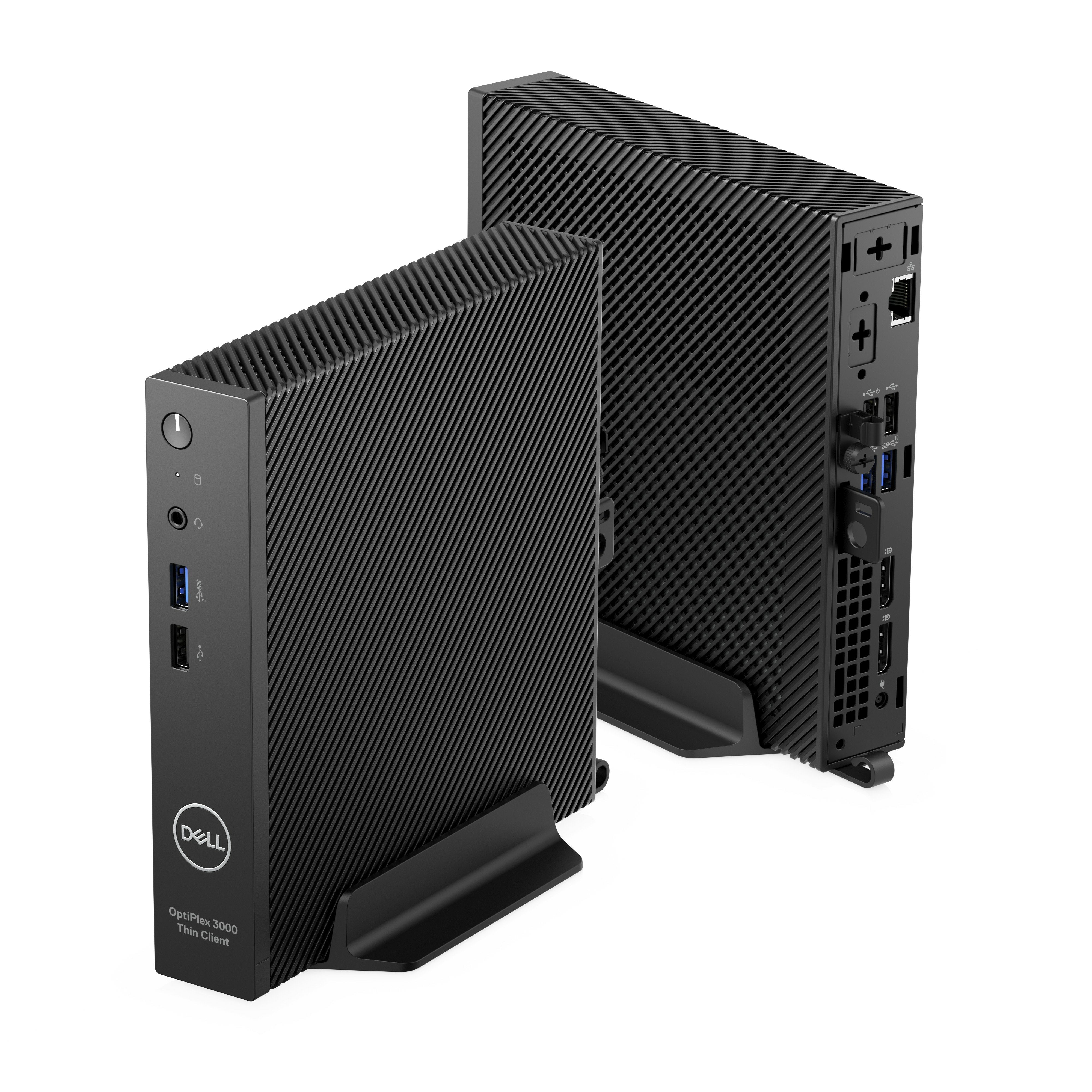 Dell Optiplex 3000 Thin Client N5105 8gb 64gbemmc Integrated 65w Verti Stand Tpm Wlan Mouse Thinos 3y Prospt