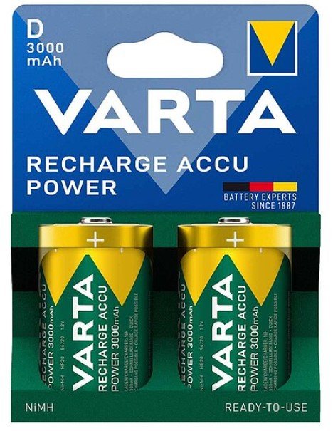 Varta Akku Recharge Power D Hr20 3000mah Neu 2m.