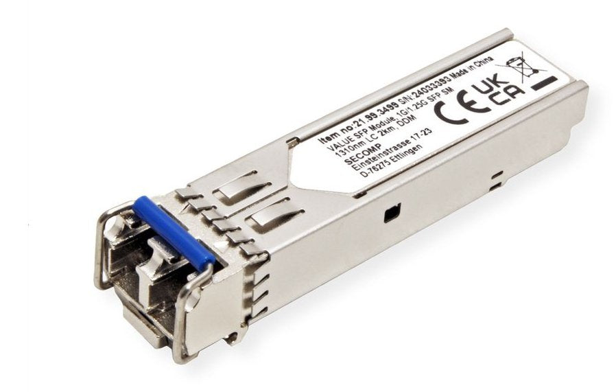Sfp Modul (Minigbic) Lx Lc, 1 1,25g, Single Mode 1310nm, Max. 2km